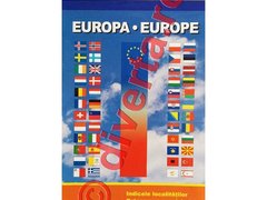 Europa, harta pliata rutiera, politica, 90x125cm